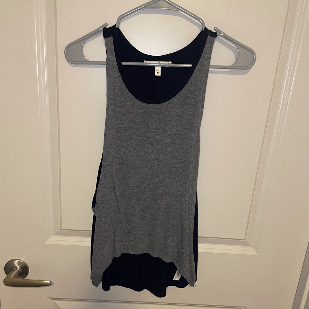 Express One Eleven Color Block Tank